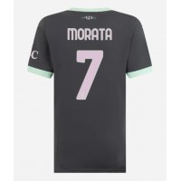 AC Milan Alvaro Morata #7 Rezervni Dres za Ženska 2024-25 Kratak Rukav